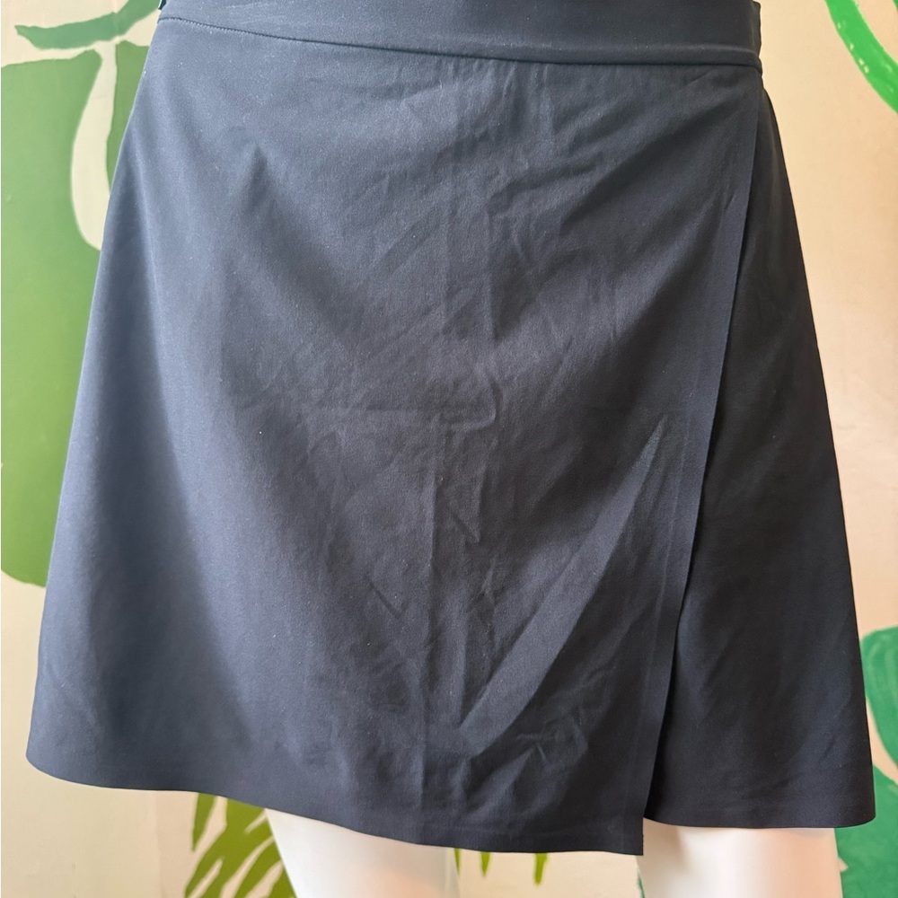 Athleta Black Skort Wrap